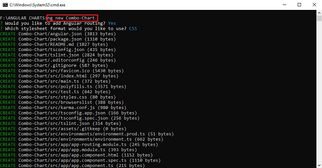 Google Combo Chart In Angular 7